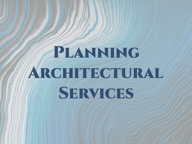 I. Planning & Architectural Services