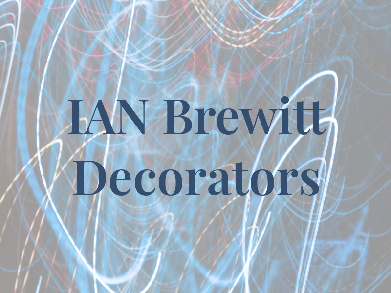 IAN Brewitt Decorators
