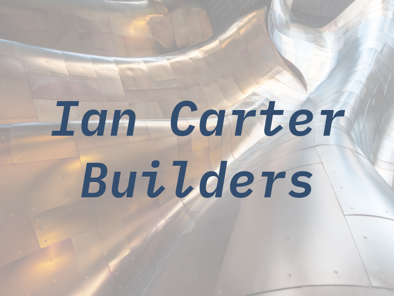 Ian Carter Builders