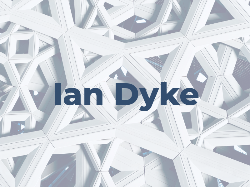 Ian Dyke