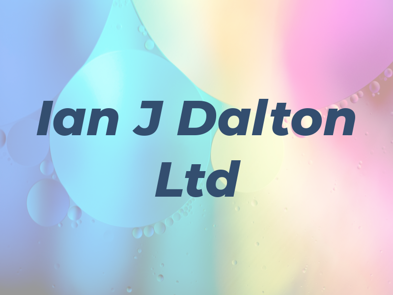 Ian J Dalton Ltd