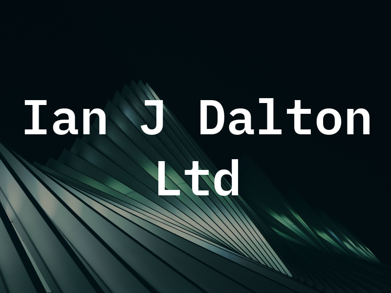 Ian J Dalton Ltd