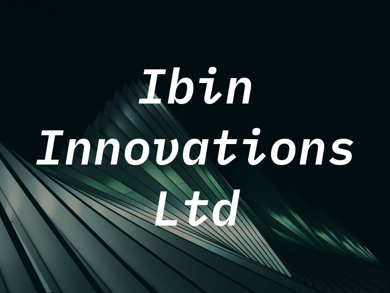 Ibin Innovations Ltd