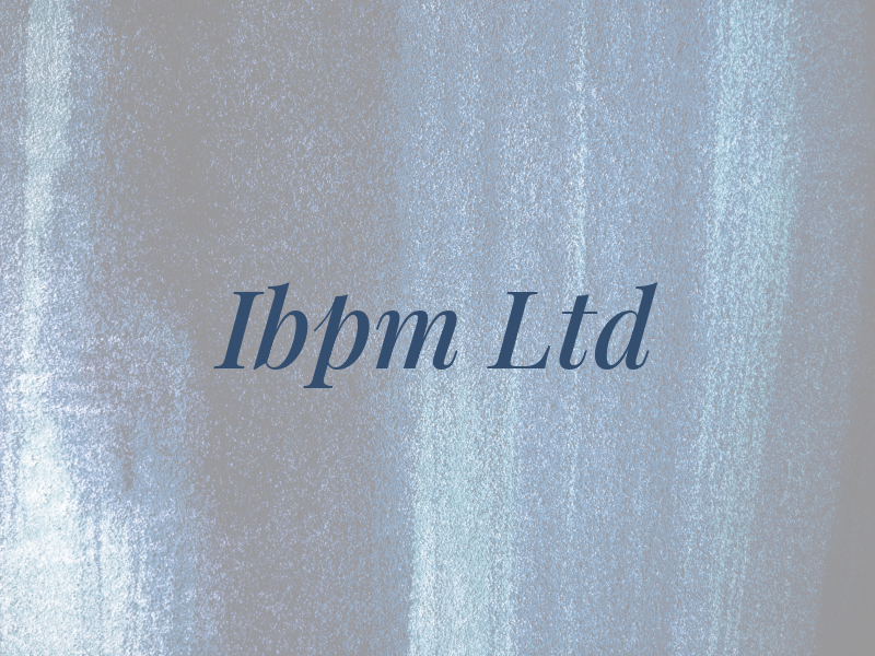 Ibpm Ltd