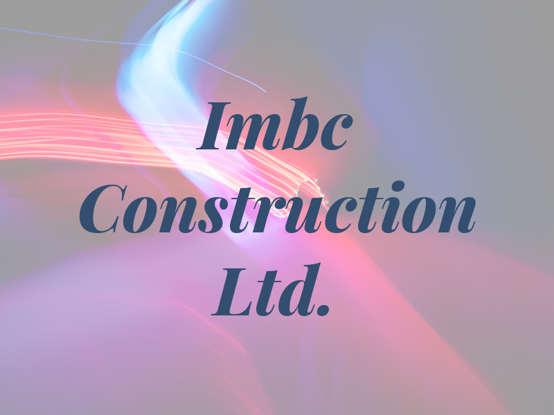 Imbc Construction Ltd.