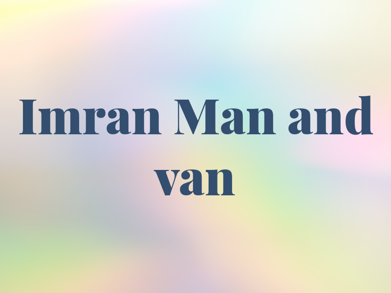 Imran Man and van