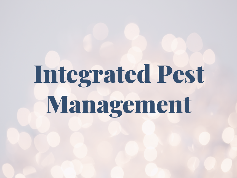 Integrated Pest Management Ltd