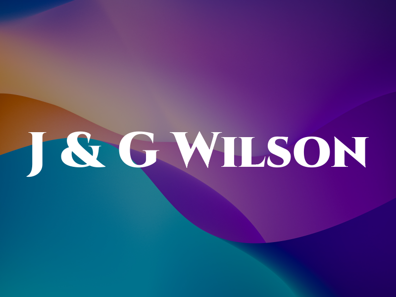 J & G Wilson