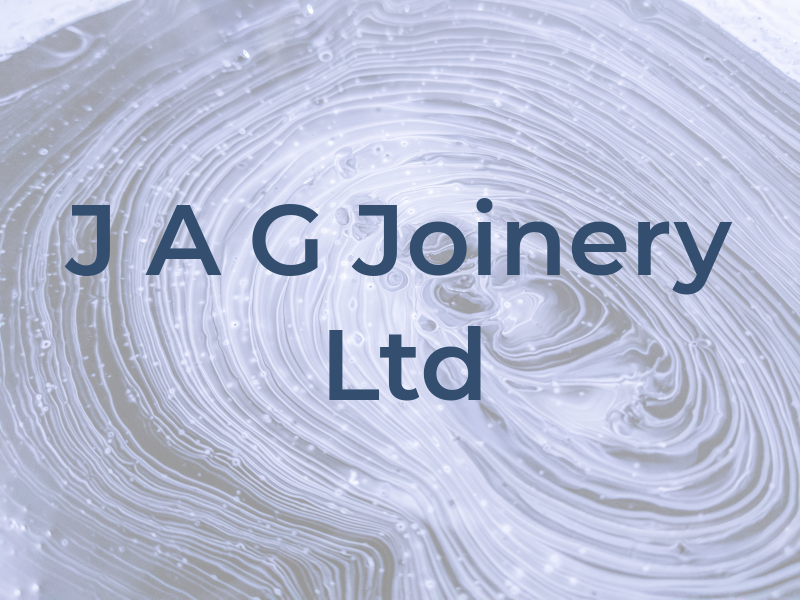 J A G Joinery Ltd