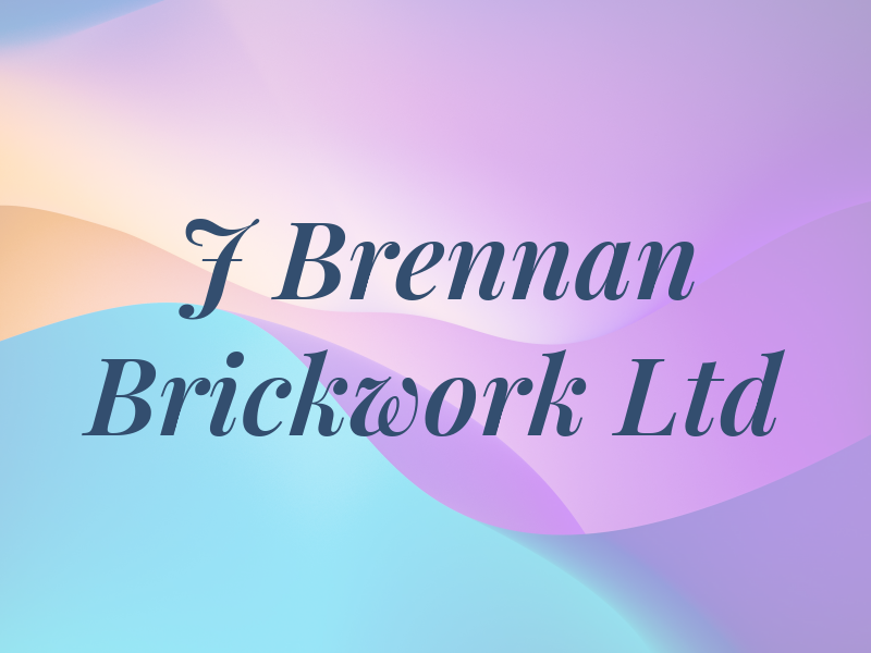 J Brennan Brickwork Ltd