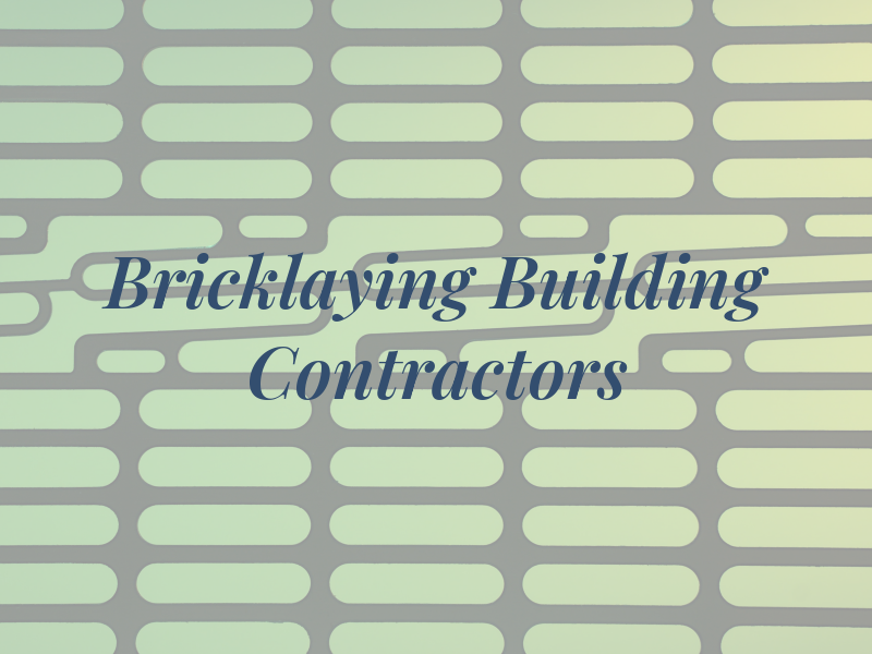 J C Bricklaying & Building Contractors