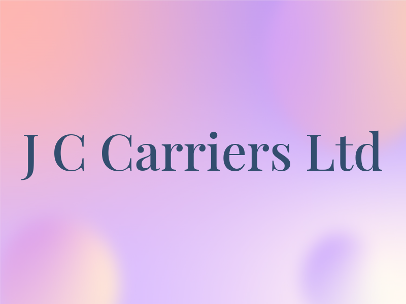 J C Carriers Ltd