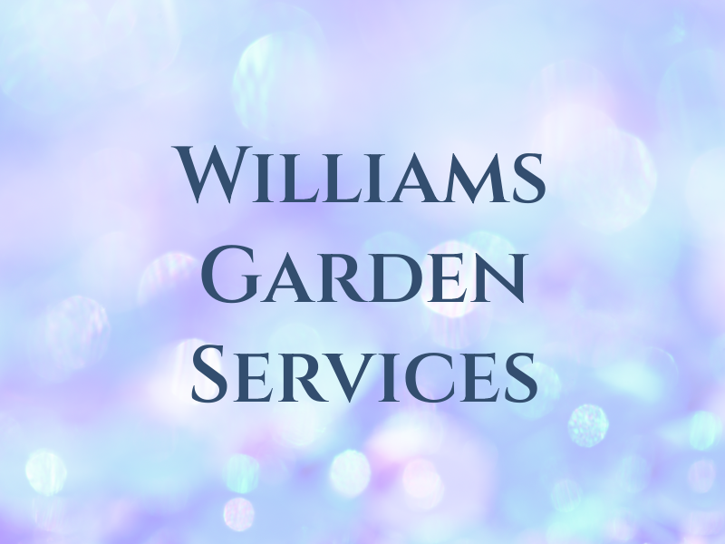 J C Williams Garden Services