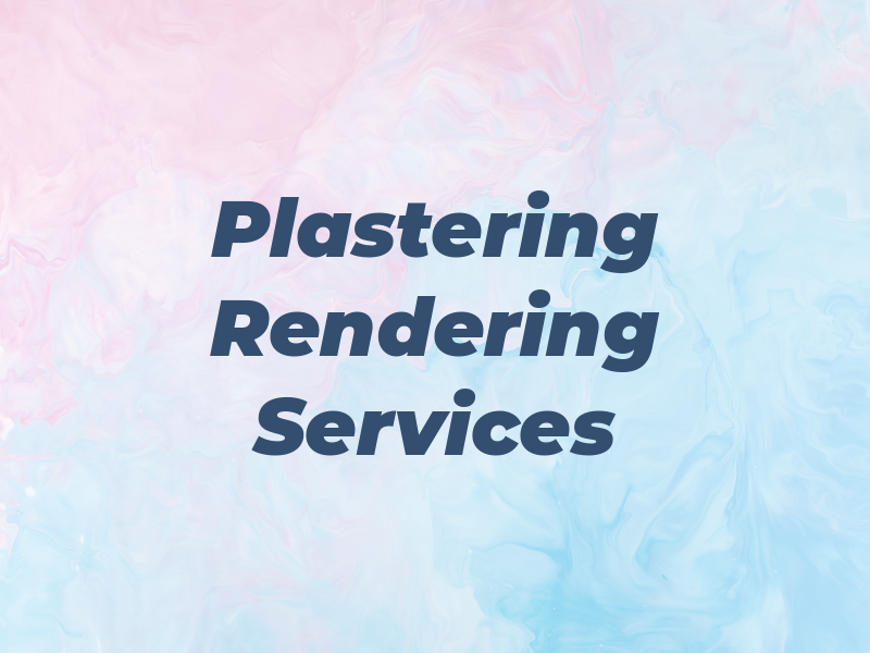 J D P Plastering and Rendering Services