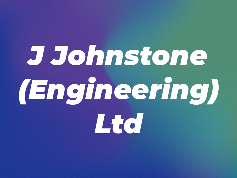 J Johnstone (Engineering) Ltd
