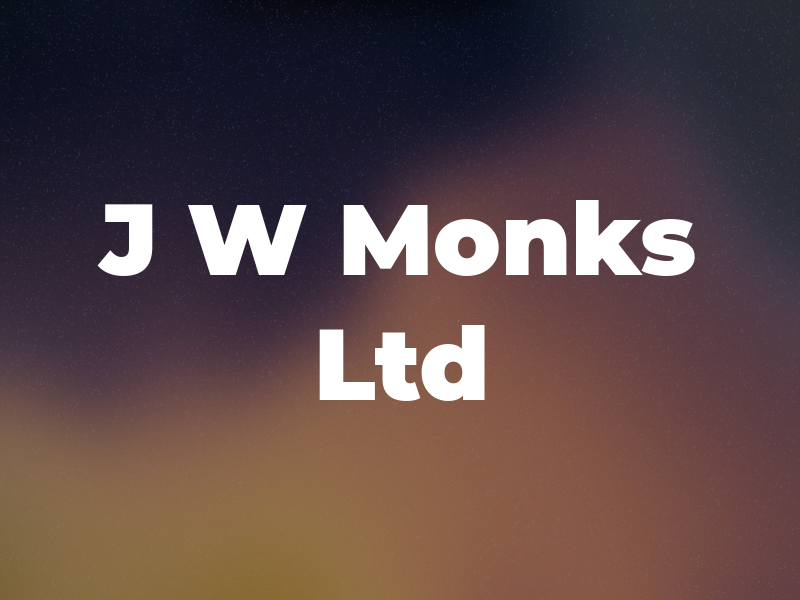 J W Monks Ltd