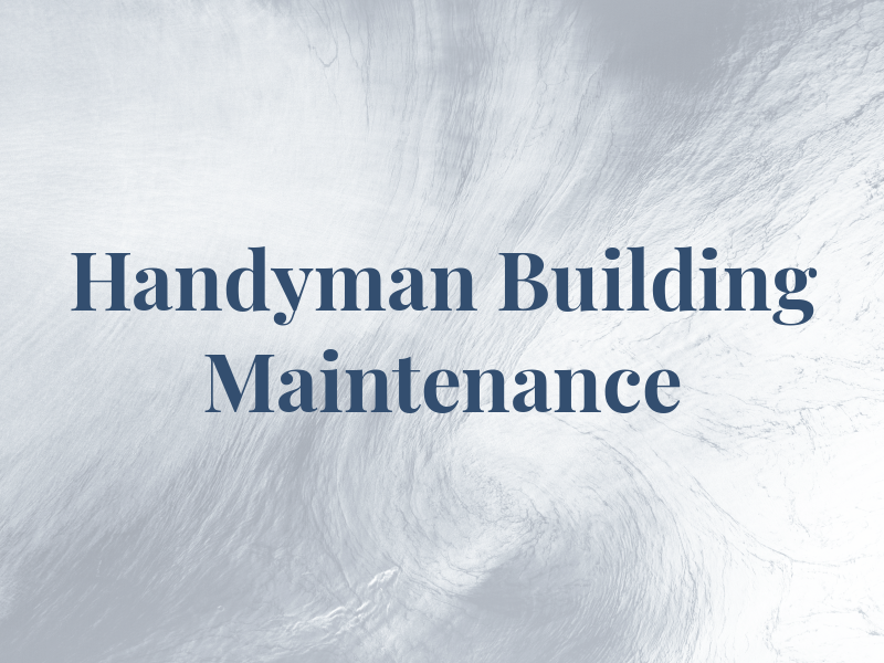 J&J Handyman & Building Maintenance