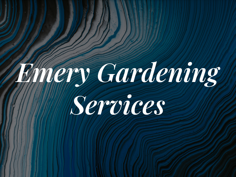 J. Emery Gardening Services