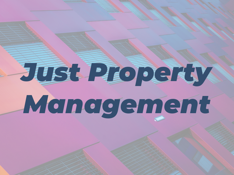 Just So Property Management Ltd