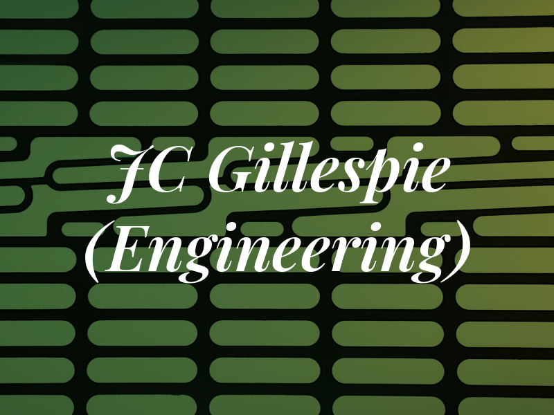 JC Gillespie (Engineering)