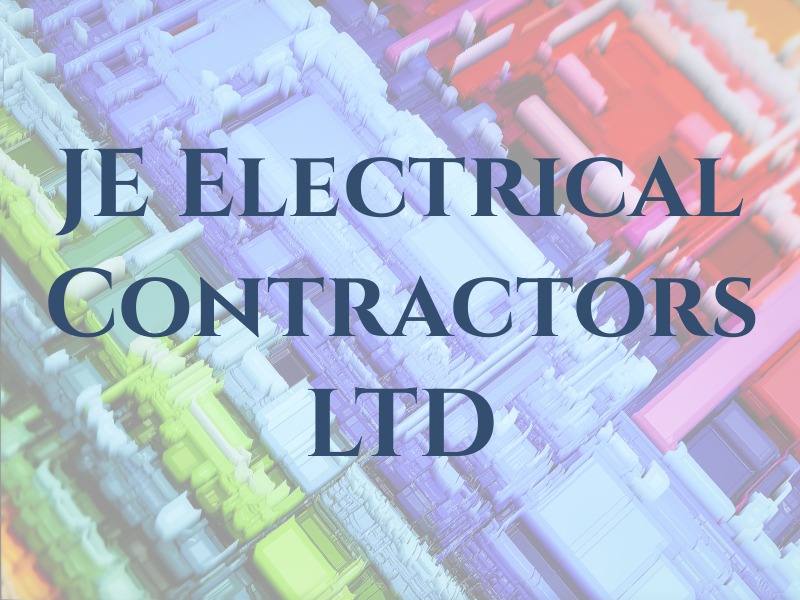 JE Electrical Contractors LTD