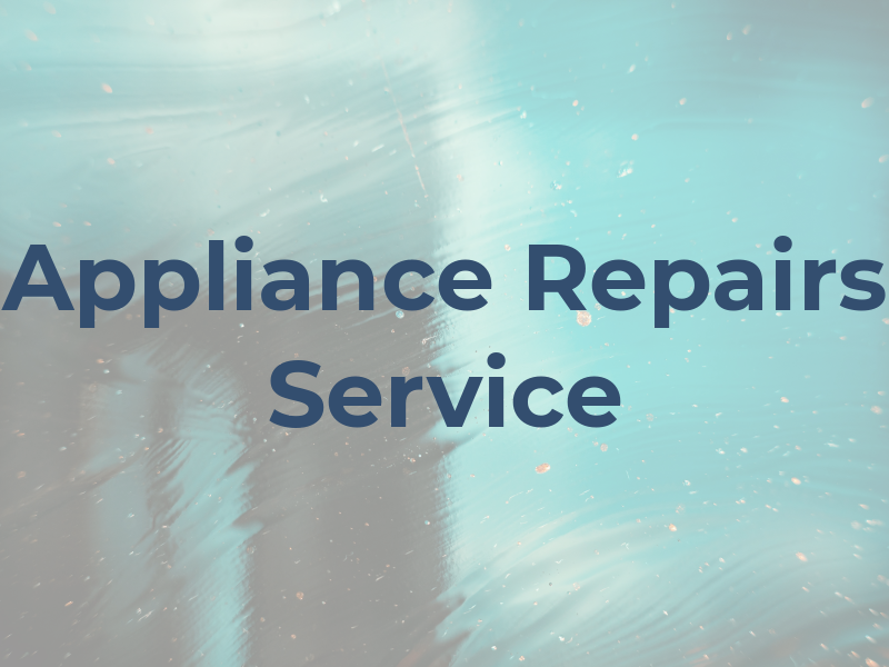 JPS Appliance Repairs Service