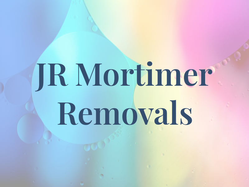 JR Mortimer Removals