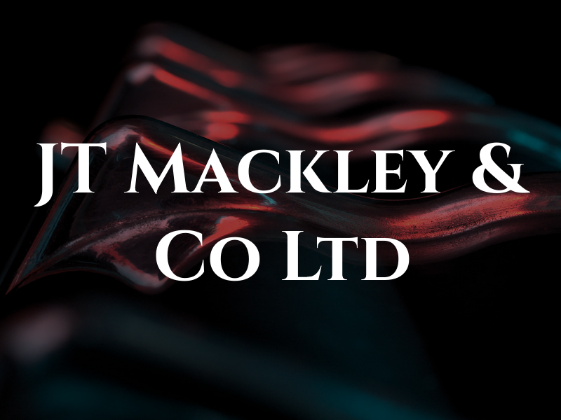 JT Mackley & Co Ltd