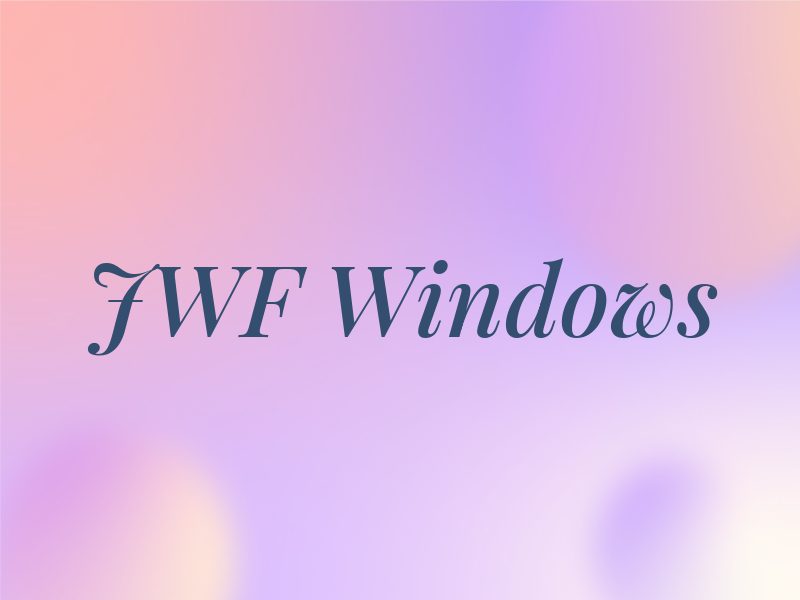 JWF Windows