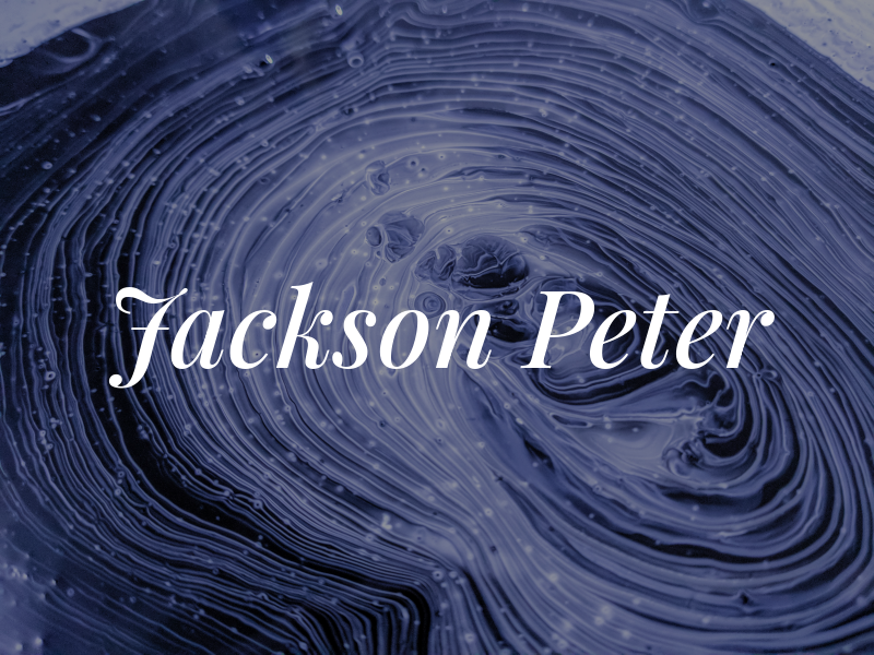 Jackson Peter
