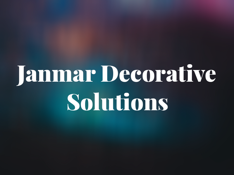 Janmar Decorative Solutions