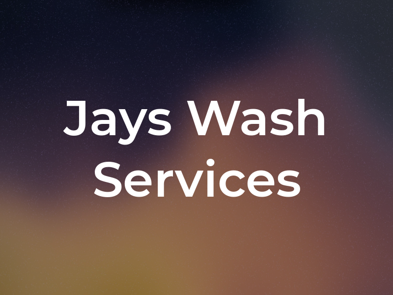 Jays Jet Wash Services