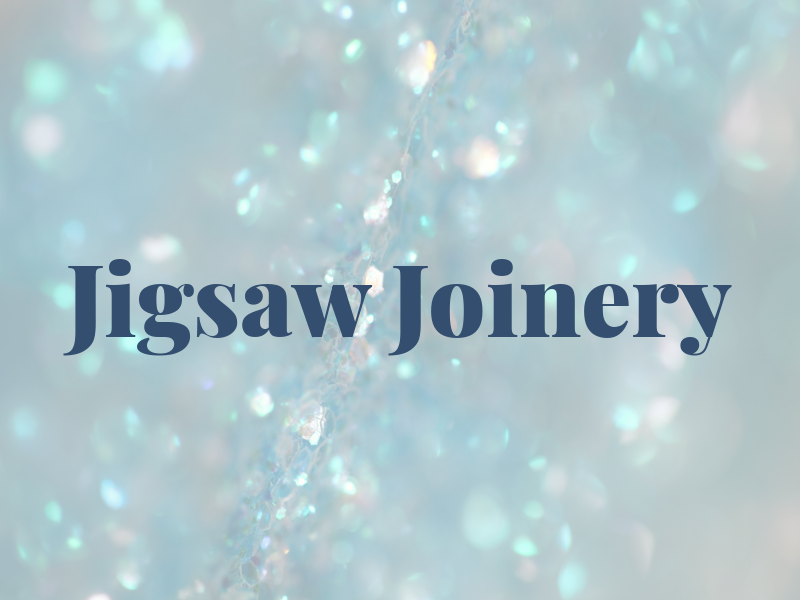 Jigsaw Joinery
