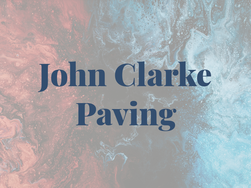John Clarke Paving