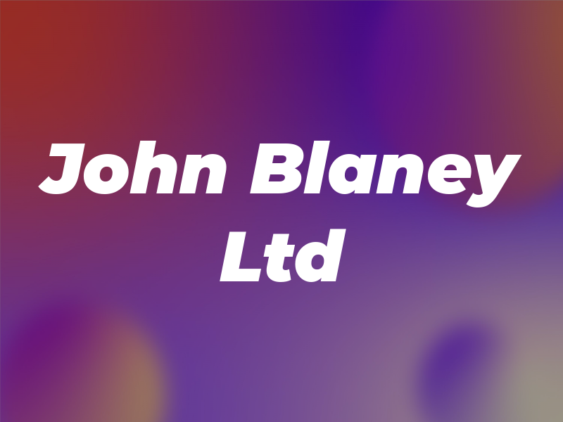 John Blaney Ltd