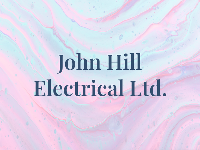 John D Hill Electrical Ltd.