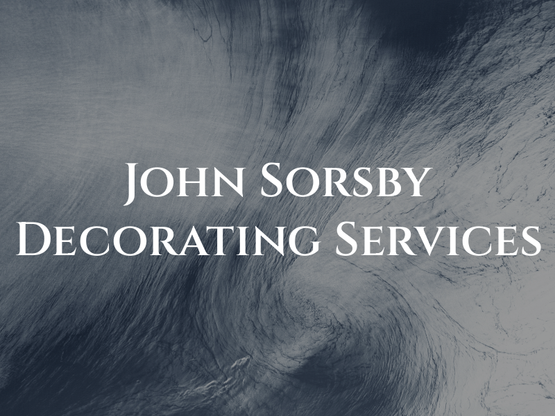 John Sorsby Decorating Services