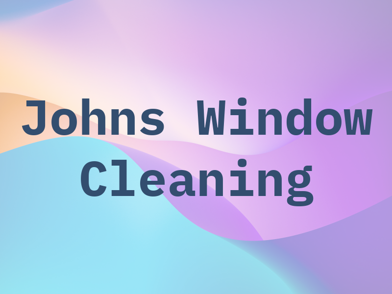 Johns Window Cleaning