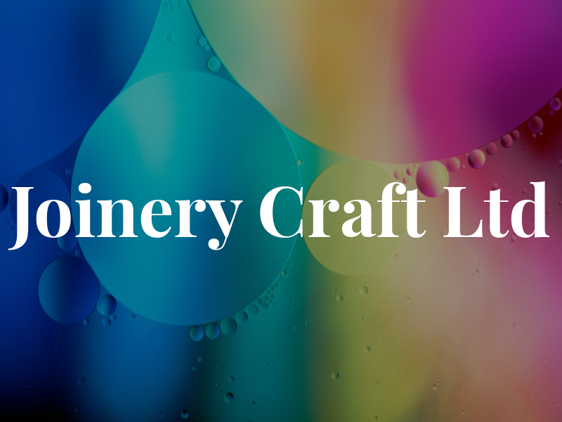 Joinery Craft Ltd