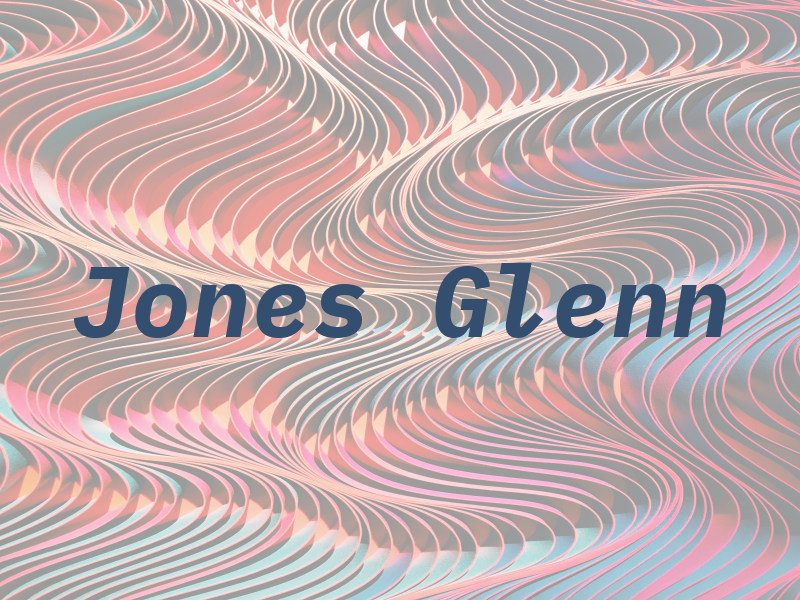 Jones Glenn
