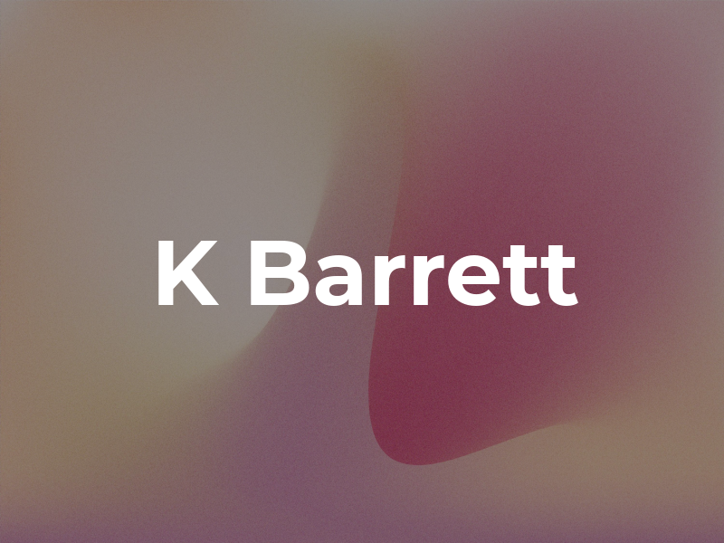 K Barrett