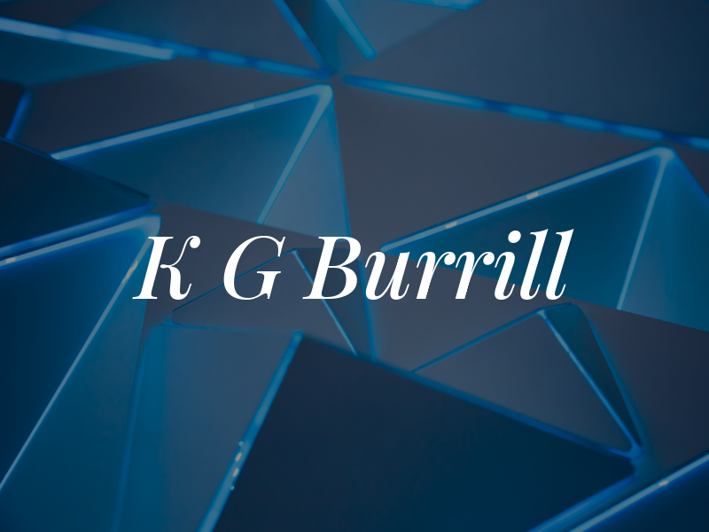 K G Burrill