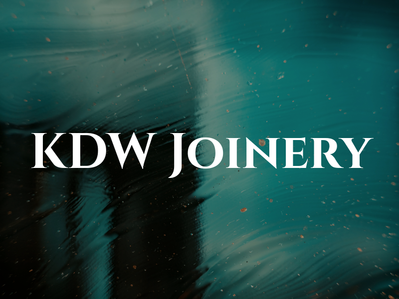 KDW Joinery