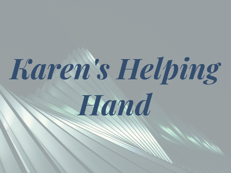 Karen's Helping Hand