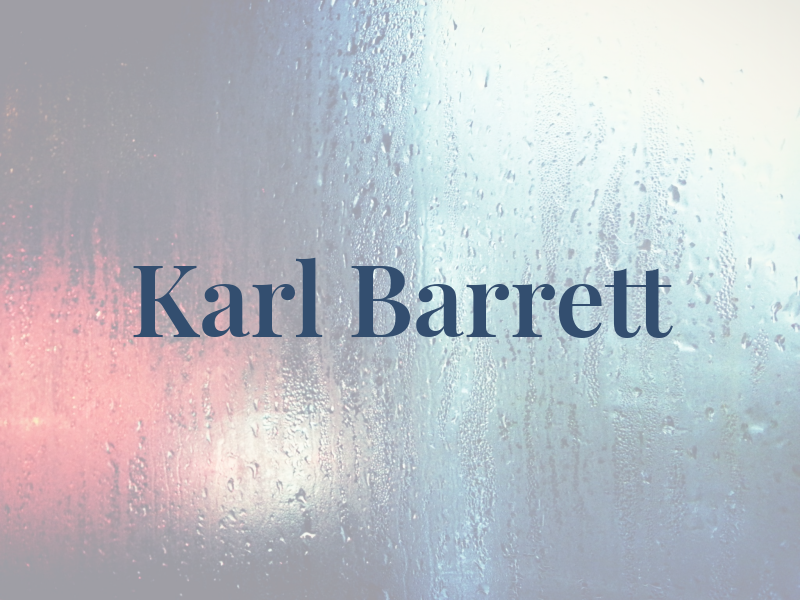 Karl Barrett