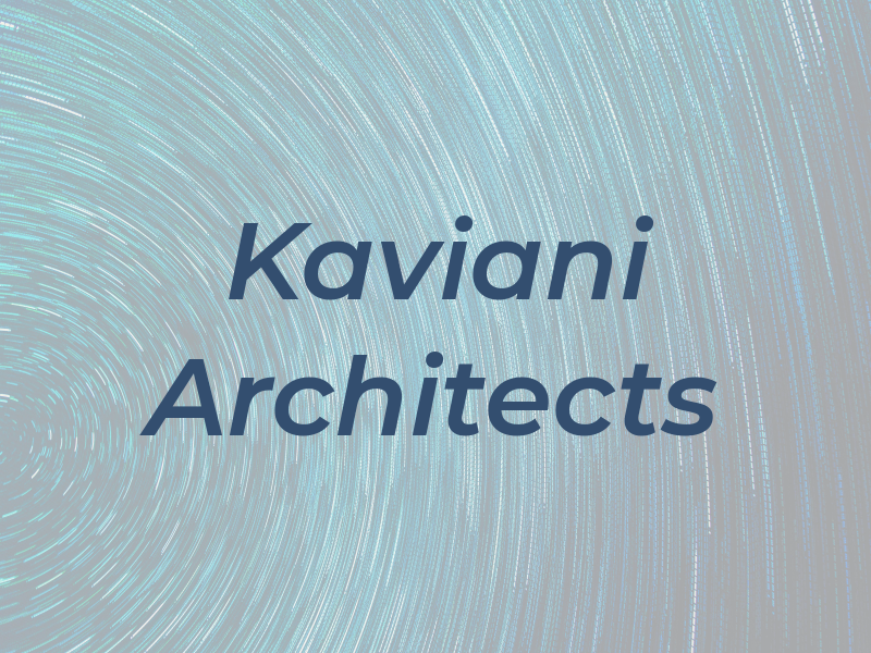 Kaviani Architects