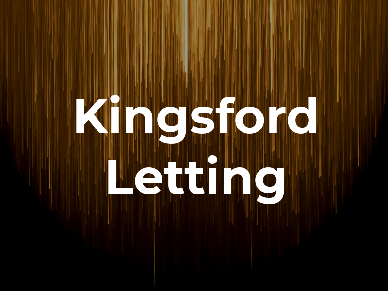 Kingsford Letting