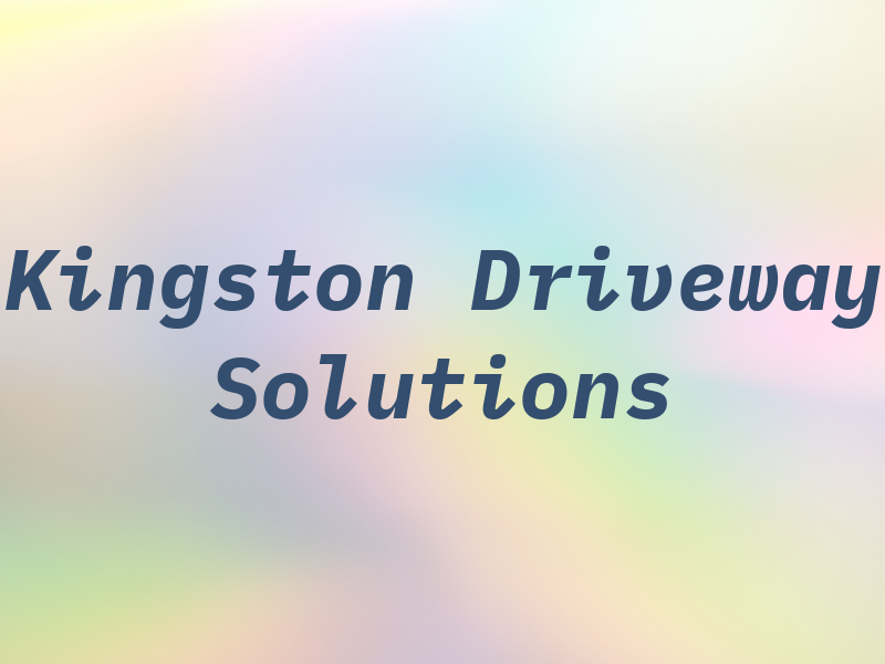 Kingston Driveway Solutions