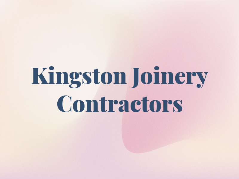 Kingston Joinery Contractors Ltd