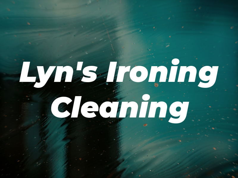 Lyn's Ironing and Cleaning